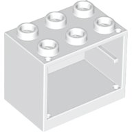 Container, Cupboard 2 x 3 x 2 - Hollow Studs, 4532b