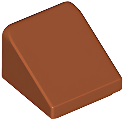 Деталь LEGO Slope 30 1 x 1 x 2/3 54200 Dark Orange U
