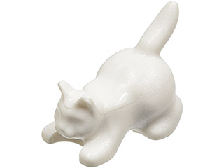 Котенок Lego Cat, Crouching 6251 White