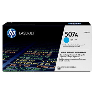 Картридж HP CE401A 507A Cyan голубой оригинальный LaserJet M551