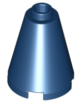 Cone 2 x 2 x 2 - Open Stud, 3942c Dark Blue U