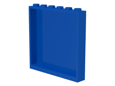 Panel 1 x 6 x 5, 59349 Blue U