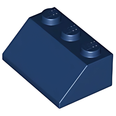 Деталь LEGO Lego Slope 45 2 x 3 3038 Dark Blue U