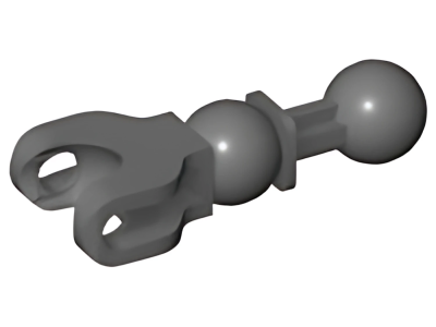 Деталь LEGO Hero Factory Arm / Leg with Ball Joint on Axle and Ball Socket 90609 Dark Bluish Gray U