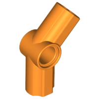 Technic, Axle and Pin Connector Angled #4 - 135 degrees, 32192 Orange N