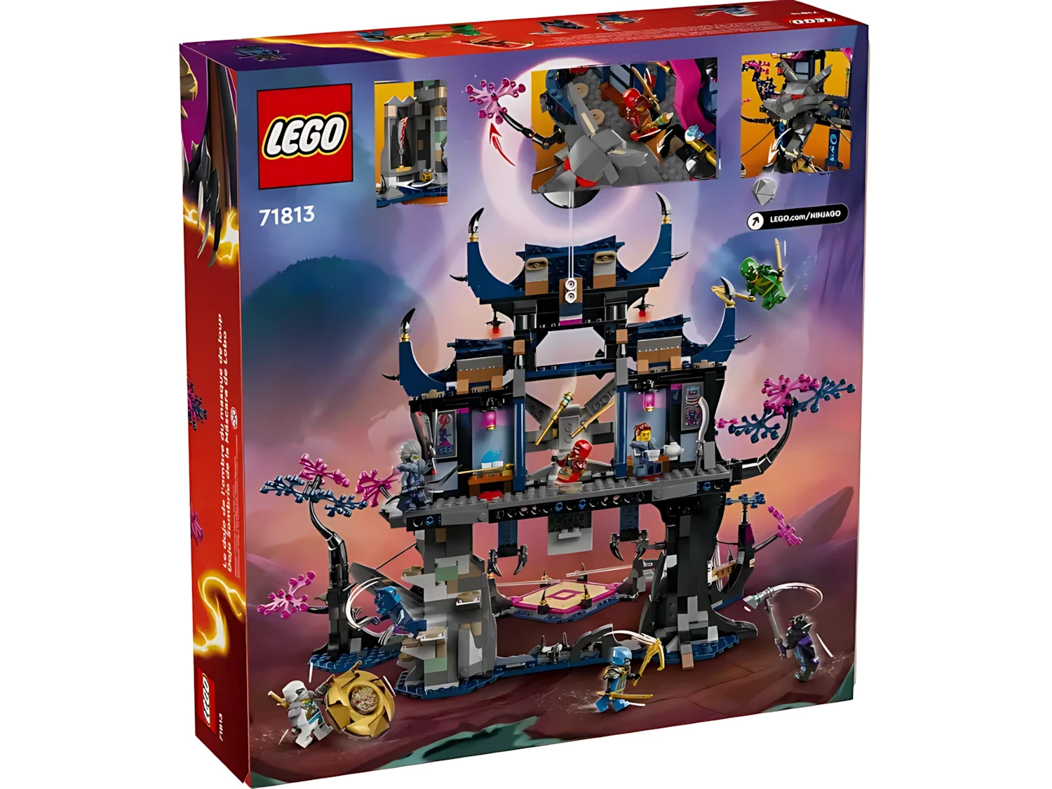 Конструктор LEGO Ninjago 71813 Теневой Додзе Маска Волка в