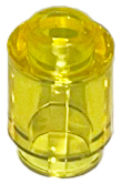 Brick, Round 1 x 1, 3062 Trans-Yellow N