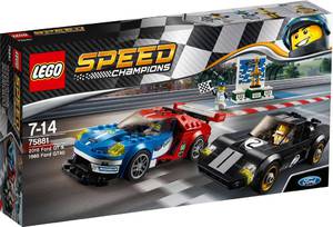 Конструктор LEGO Speed Champions 75881 Ford GT и 1966 Ford GT40