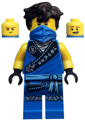 Минифигурка Lego Ninjago Jay - Legacy, Rebooted, 'MANTER' Torso njo576 U