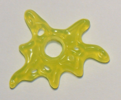 Slime, Splat with Hole, 65726d Trans-Neon Green U