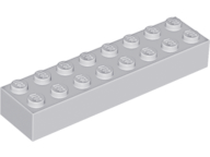 Brick 2 x 8, 3007 Light Bluish Gray N