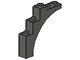 Arch 1 x 5 x 4 - Continuous Bow, 2339 Dark Gray U