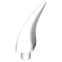 Barb / Claw / Horn / Tooth - Medium, 87747 White N