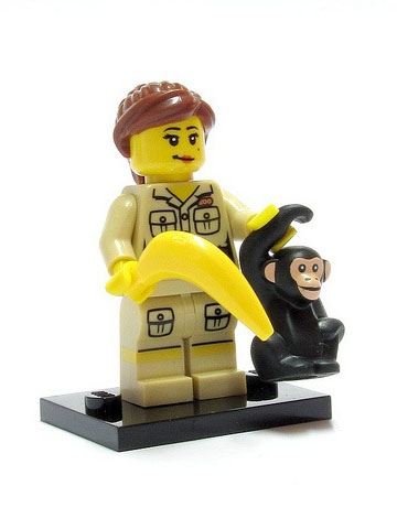Минифигурка LEGO 8805 Zookeeper col05-7