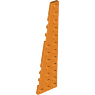 Wedge, Plate 12 x 3 Left, 47397 Orange U