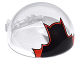 Windscreen 6 x 6 x 3 Canopy Half Sphere with Dual 2 Fingers with Bat Pattern, 50747pb14  