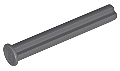Деталь LEGO Technic, Axle 4L with Stop 87083 Dark Bluish Gray U