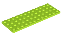 Plate 4 x 12, 3029 Lime U