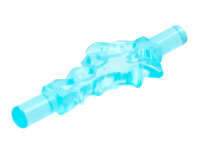 Power Burst, Bolt Small with Bar Ends, 35032c Trans-Light Blue N
