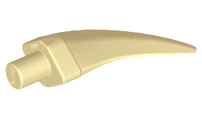 Barb / Claw / Horn / Tooth - Medium, 87747 Tan N