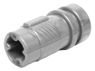 Large Figure Weapon, Lightsaber Hilt Half 2L with Axle Hole, 21755 Flat Silver N