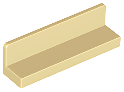 Деталь LEGO  Lego Panel 1 x 4 x 1 30413 (15207, 35255, 43337) Tan U