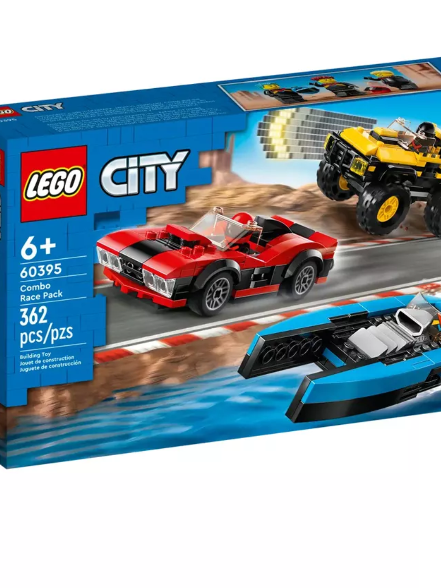 Конструктор LEGO City 60395 Гоночный комбо-набор в магазине Shop-device