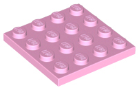 Plate 4 x 4, 3031 Bright Pink N