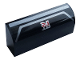Slope, Curved 1 x 4 x 1 1/3 with 'GTR' and Silver Stripes Pattern (Sticker) - Set 76896, 6191pb027  
