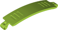 Technic, Panel Curved 3 x 13, 18944 Lime N