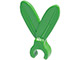 Minifigure, Plume Feathers with Clip, 471 Green U