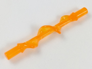 Power Burst, Bolt Spiral with Bar Ends, 35032d Trans-Orange U