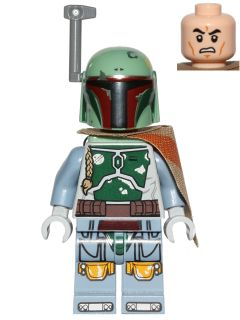 Минифигурка Lego Star Wars Boba Fett - Pauldron Cloth with Dark Orange Stripe Pattern sw0711 U