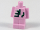 Small Body with Pixelated Black and Green Splotches and White Ribs Pattern, 35526pb02