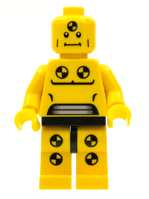 Минифигурка LEGO Demolition Dummy, Series 1 (Minifigure Only without Stand and Accessories) col008