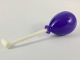 Minifigure, Utensil Thin Bar with Handle with Dark Purple Balloon, 35703c01  