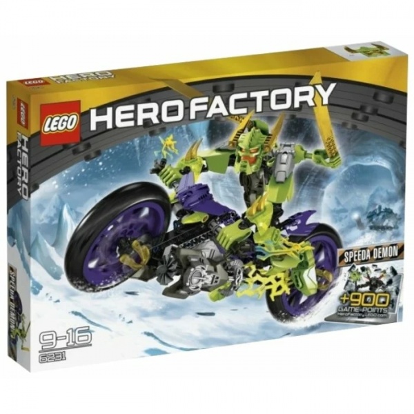 Конструктор LEGO Hero Factory 6231 Демон Байкер