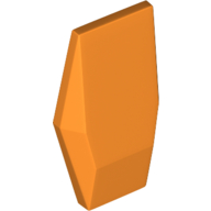Large Figure Armor Plate Small, 28220 Orange U