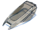Glass For Train Front 6 x 14 x 7 1/3, 15537  