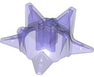 Hero Factory Weapon, Spiked Ball Half with Axle Hole, 98578 Trans-Purple U