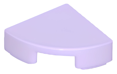 Деталь LEGO Lego Tile, Round 1 x 1 Quarter 25269 (6240465) Lavender U