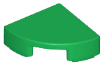 Tile, Round 1 x 1 Quarter, 25269 Green U