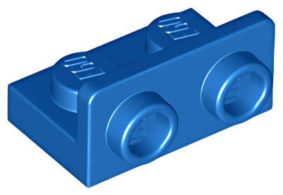 Деталь Lego Скоба Bracket 1 x 2 - 1 x 2 Inverted 99780 Blue U