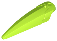 Hero Factory Weapon, Claw Wide Curved, 15362 Lime U