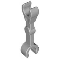 Arm Mechanical, Straight with Clips at 90 degrees (Vertical Grip), 59230 Light Bluish Gray U