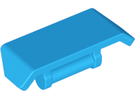 Vehicle, Spoiler with Bar Handle, 98834 Dark Azure U