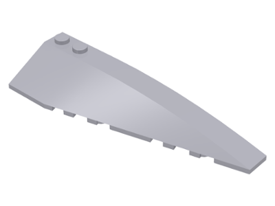 Wedge 10 x 3 Right, 50956 Light Bluish Gray U