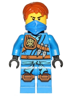 Минифигурка Lego Ninjago Jay - Tournament of Elements, Bandana and Scabbard njo249