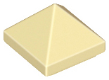 Slope 45 1 x 1 x 2/3 Quadruple Convex Pyramid, 22388 Tan N