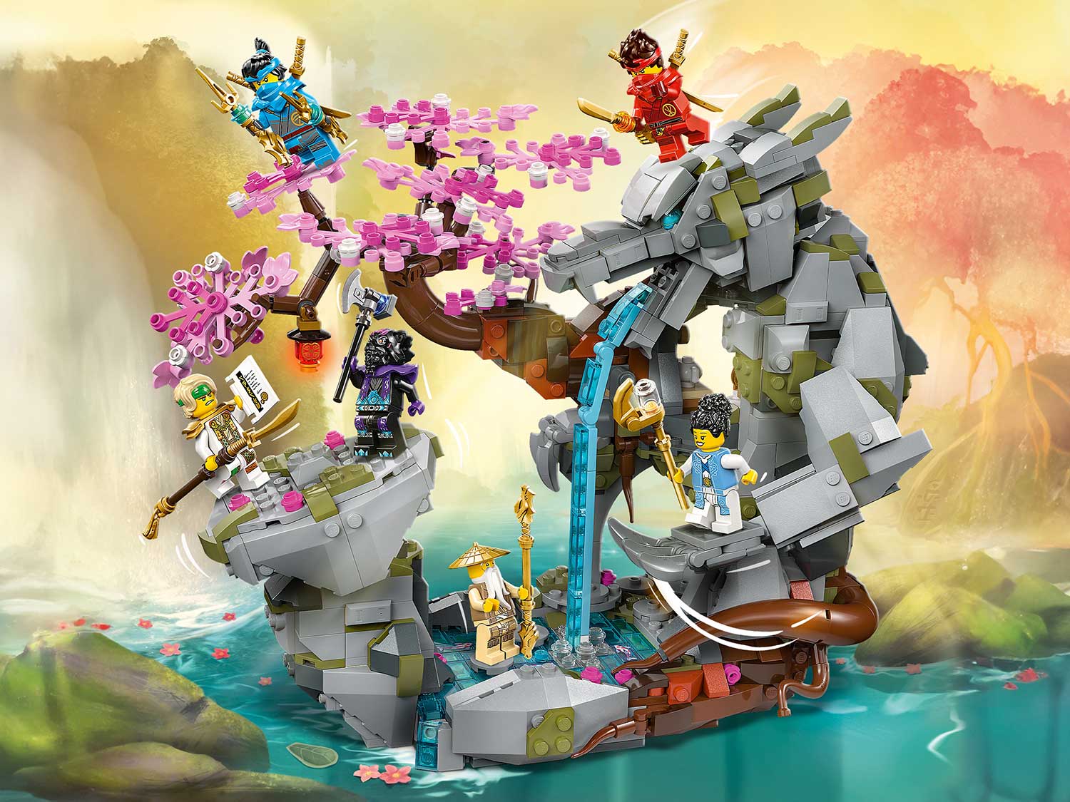 Конструктор LEGO Ninjago 71819 Храм камня Дракона в магазине Shop-device